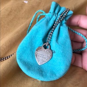 Please Return to Tiffany & Co. Heart Necklace